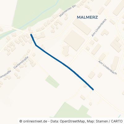 Weidhäuser Straße Sonneberg Malmerz 