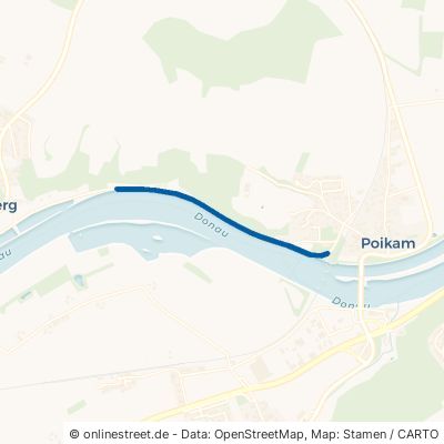 Kanalstraße Bad Abbach Poikam 