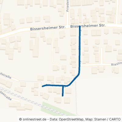 Silvanerweg Kirchheim an der Weinstraße 
