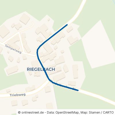 Weidelbacher Straße Kreßberg Riegelbach 