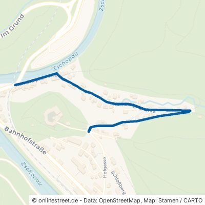 Karl-Stülpner-Weg Drebach Scharfenstein 