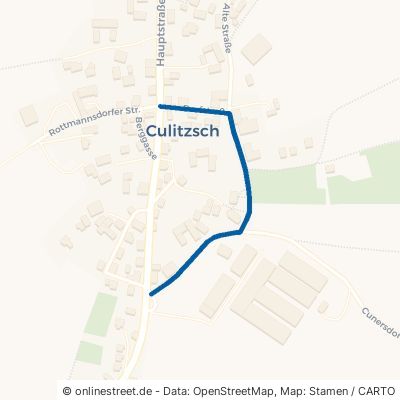 Dorfstraße Wilkau-Haßlau Culitzsch 