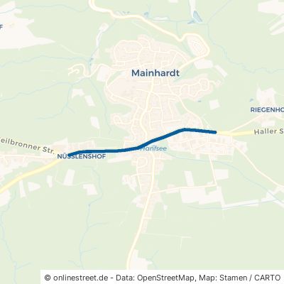 Heilbronner Straße 74535 Mainhardt 