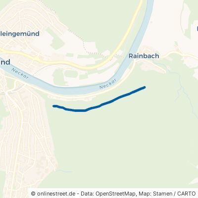 Bockfelsenweg Neckargemünd 