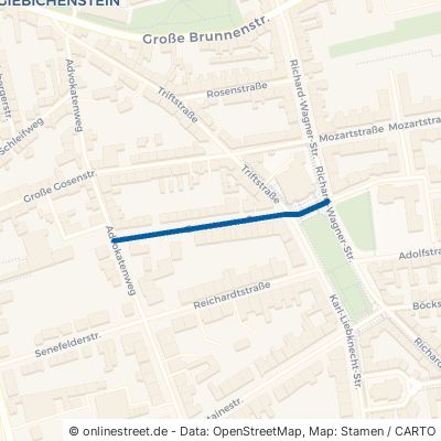 Ernestusstraße 06114 Halle (Saale) Giebichenstein Stadtbezirk Nord