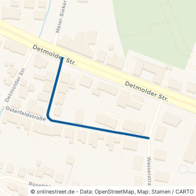 Osterfeldstraße Bielefeld Sieker 