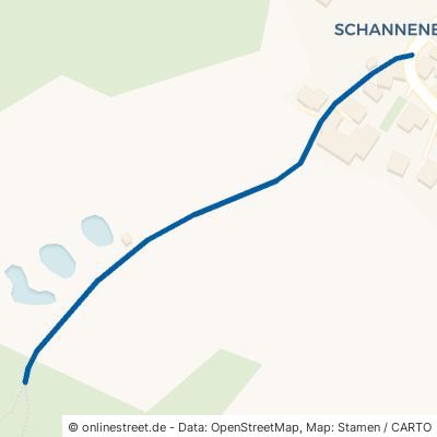 Gronauer Straße Lautertal Schannenbach 