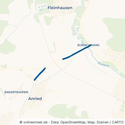 Elmischwanger Straße Dinkelscherben Anried 
