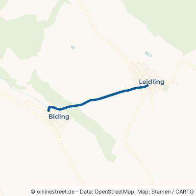 Bidinger Straße Burgheim Leidling 