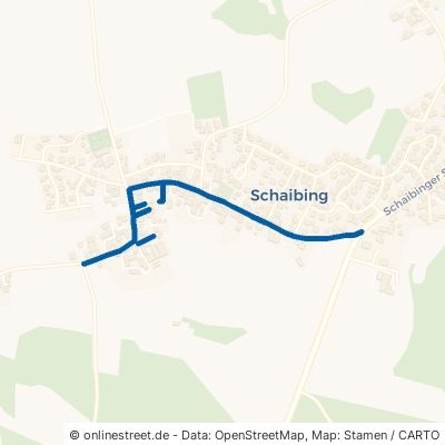 Dorfstraße Untergriesbach Schaibing 