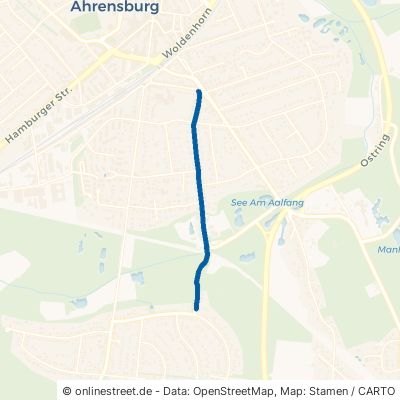 Ahrensfelder Weg Ahrensburg 