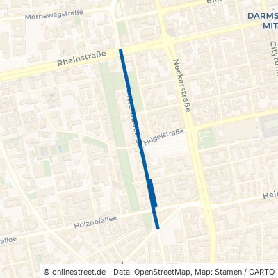 Hindenburgstraße Darmstadt 