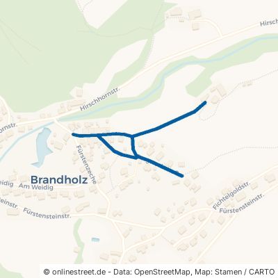 Bergwerkstraße Goldkronach Brandholz 