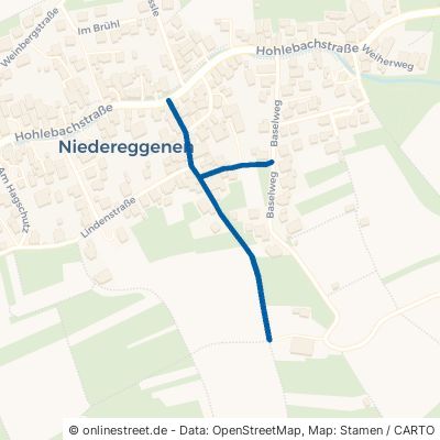 Feuerbacher Straße Schliengen Niedereggenen 