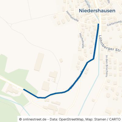 Elbertalstraße Löhnberg Niedershausen 