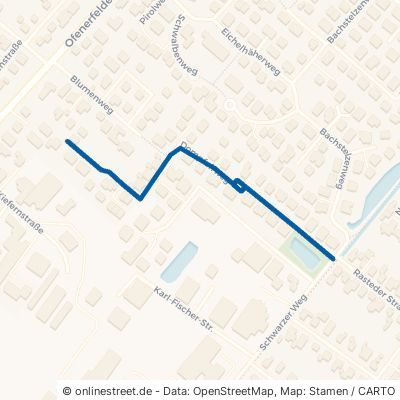 Dompfaffweg Wiefelstede Metjendorf 