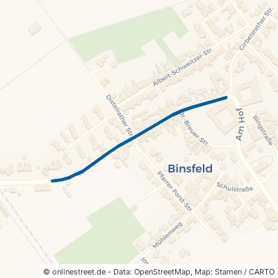 Dürener Straße Nörvenich Binsfeld 