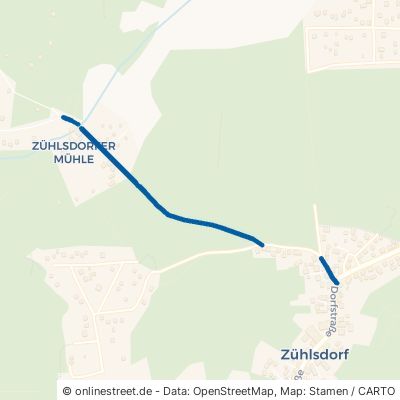Mühlenstraße Mühlenbecker Land Zühlsdorf 