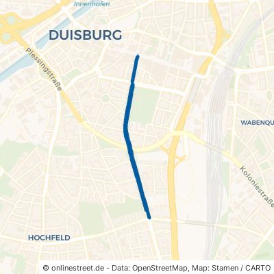 Düsseldorfer Straße Duisburg Dellviertel 