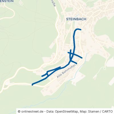 Liebensteiner Straße Bad Liebenstein Steinbach 