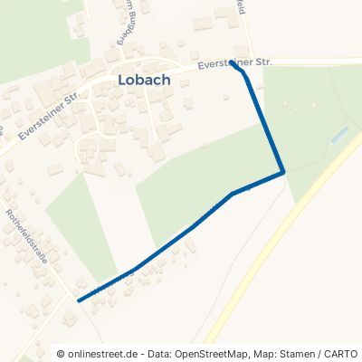 Wiesenweg Bevern Lobach 