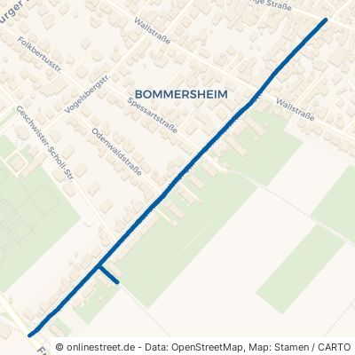 Bommersheimer Straße Oberursel (Taunus) Bommersheim 
