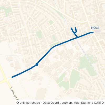 Kempener Straße Krefeld Hüls 