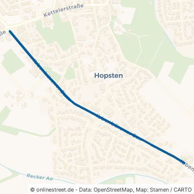 Ibbenbürener Straße Hopsten 