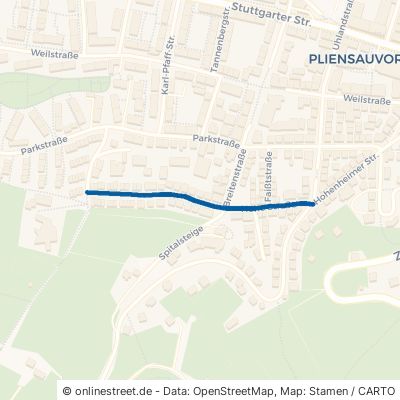 Hohe Straße 73734 Esslingen am Neckar Pliensauvorstadt Pliensauvorstadt