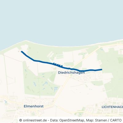 Stolteraer Weg 18119 Rostock Diedrichshagen Ortsamt 1