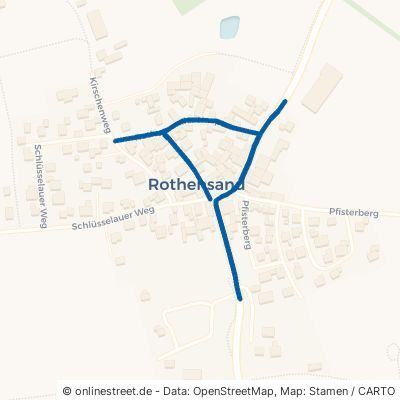 Rothensander Hauptstraße Hirschaid Rothensand 