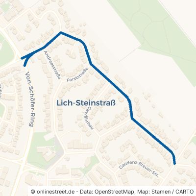 Licher Allee Jülich Lich-Steinstraß 