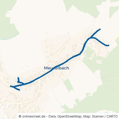 Hauptstraße Meuselbach-Schwarzmühle Meuselbach 