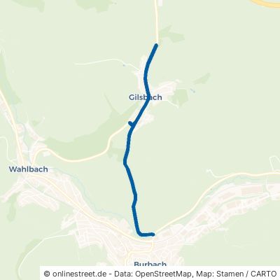 Wilnsdorfer Straße Burbach Gilsbach 