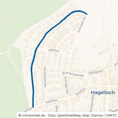 Panoramastraße Tübingen Hagelloch 