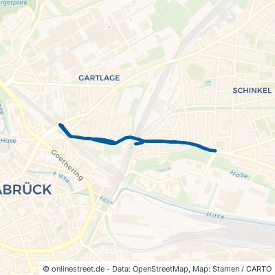 Buersche Straße Osnabrück Gartlage 
