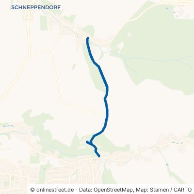 Kiesweg Zwickau Auerbach 