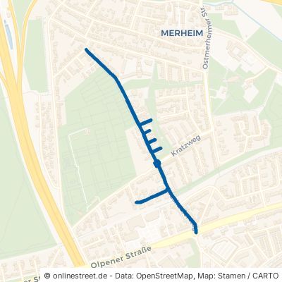 Kieskaulerweg Köln Merheim 