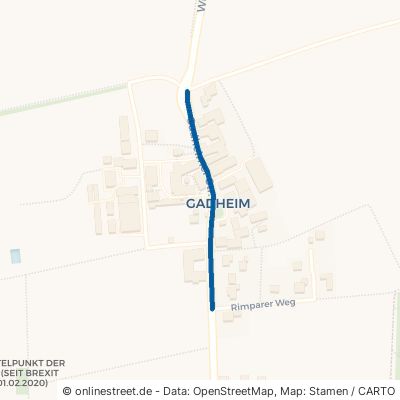Gadheimer Straße Veitshöchheim Gadheim 