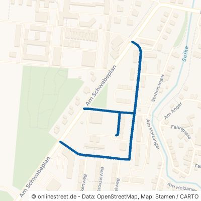Hans-Stubbe-Straße Gatersleben 