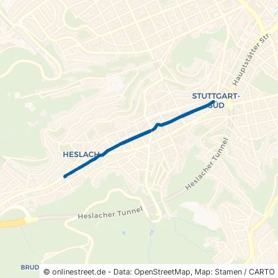 Möhringer Straße Stuttgart Süd 