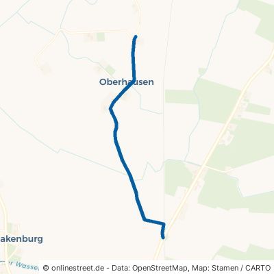 Oberhausener Weg Wurster Nordseeküste Dorum 