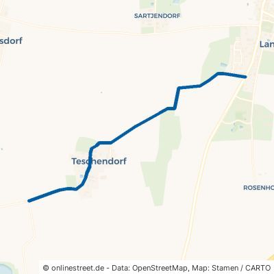 Teschendorfer Weg Fehmarn Landkirchen 