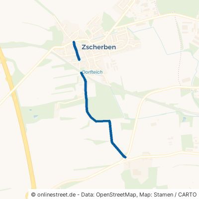 Angersdorfer Straße Teutschenthal Zscherben 