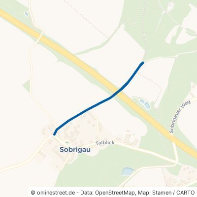 Nickerner Weg Kreischa Sobrigau 