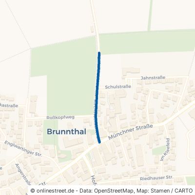 Kirchstockacher Straße Brunnthal 