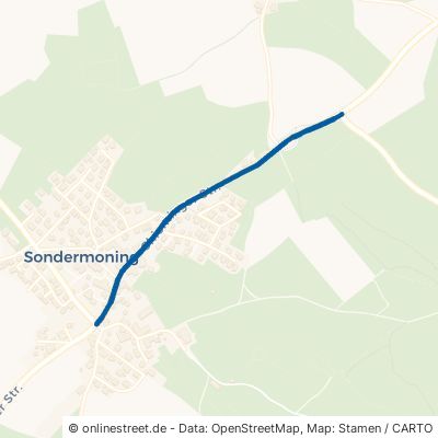 Chieminger Straße Nußdorf Sondermoning 