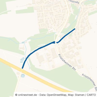 Tiefenbronner Straße Wimsheim 