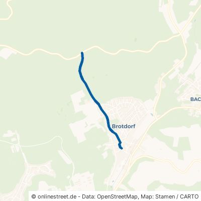 Mettlacher Straße Merzig Brotdorf 