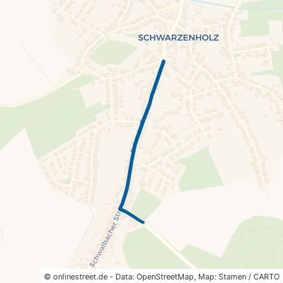 Bousstraße Saarwellingen Schwarzenholz 